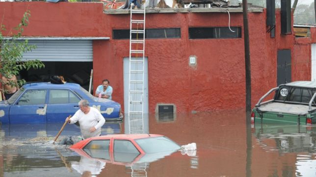 el mapa de la inundacion en la plata: descubri que nivel de riesgo tiene tu manzana