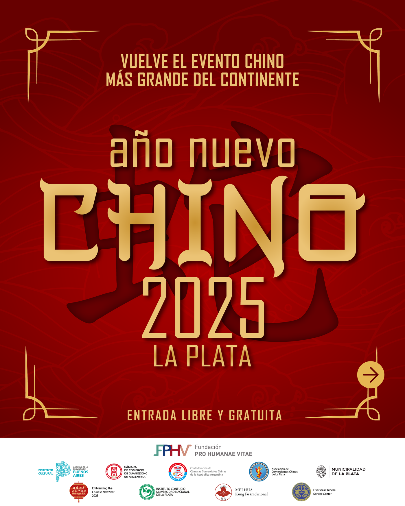 El Año Nuevo Chino contará con espectáculos, gastronomía y tradiciones de China.