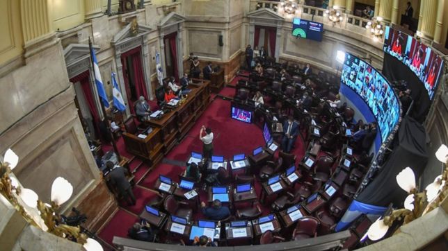 el senado aprobo el proyecto de fortalecimiento del sistema de bomberos voluntarios