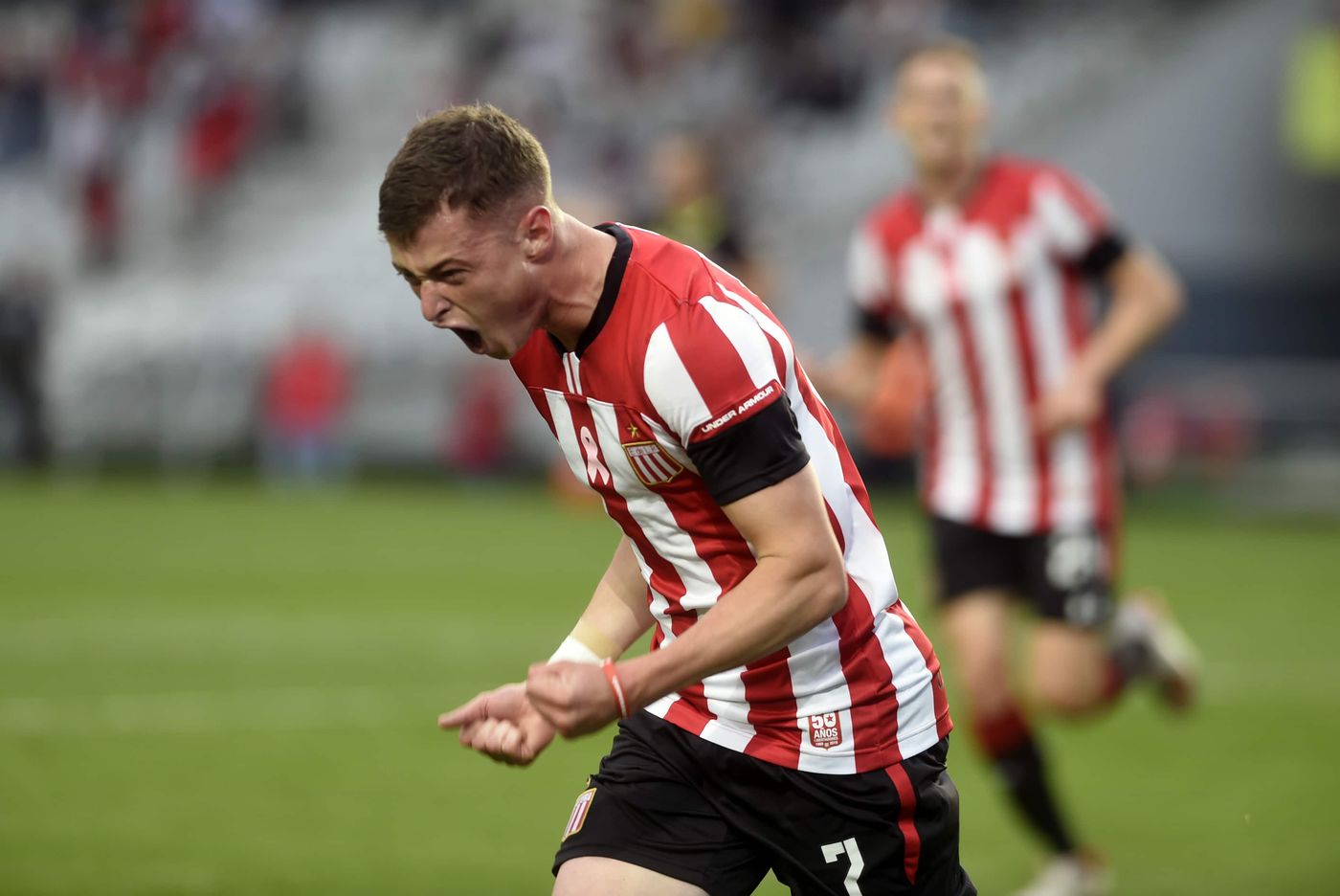 Matías Pellegrini debutó en 2018 en la primera de Estudiantes. Matías Pellegrini debutó en 2018 en la primera de Estudiantes.