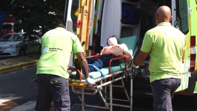 brutal robo en un supermercado chino de la plata: le cortaron el cuello al dueno