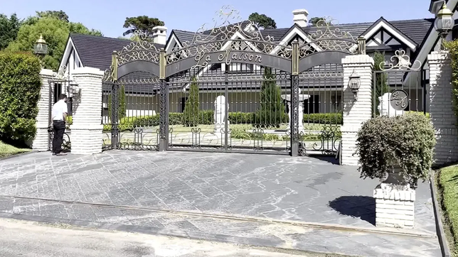 conmocion por el crimen del dueno de una exclusiva mansion