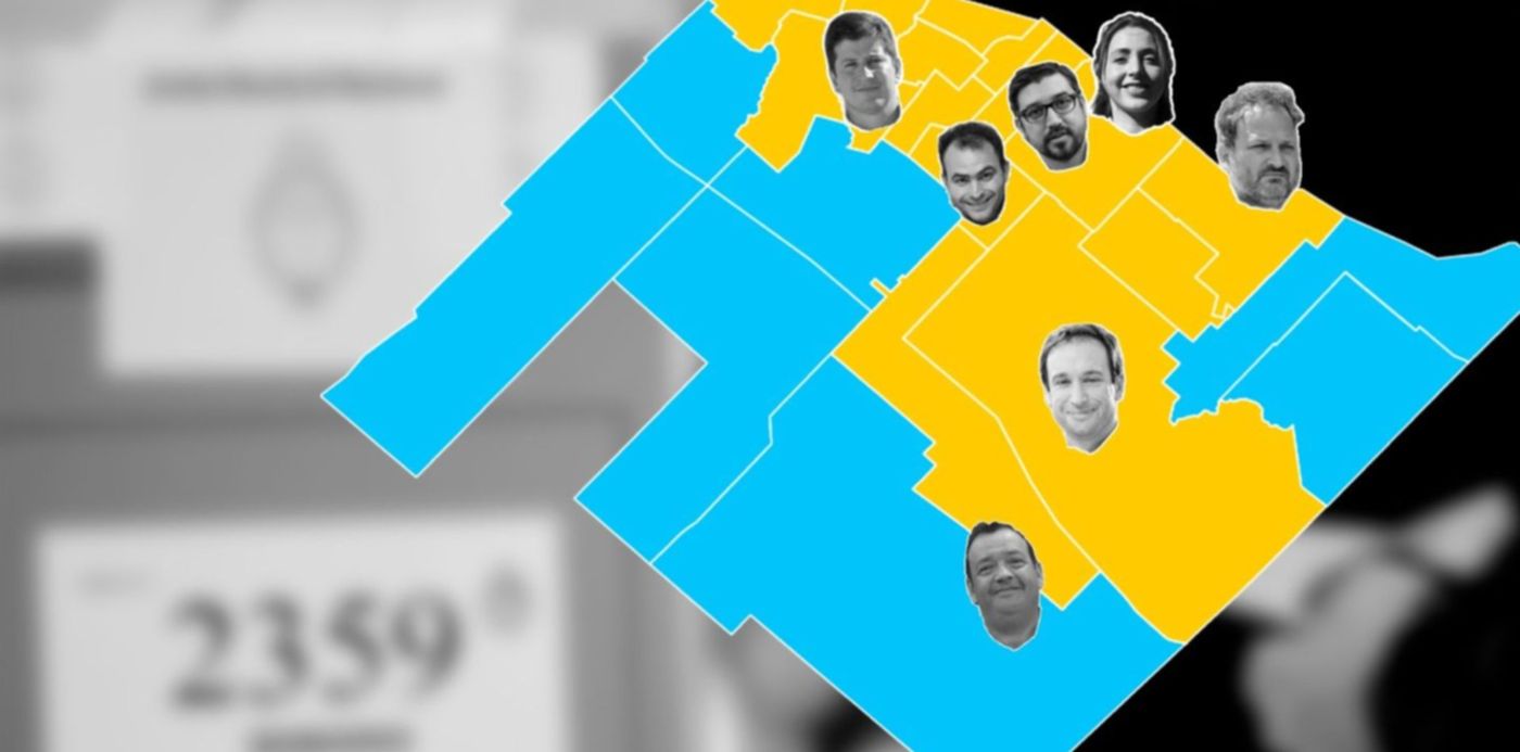 Mapa coroneles de Garro