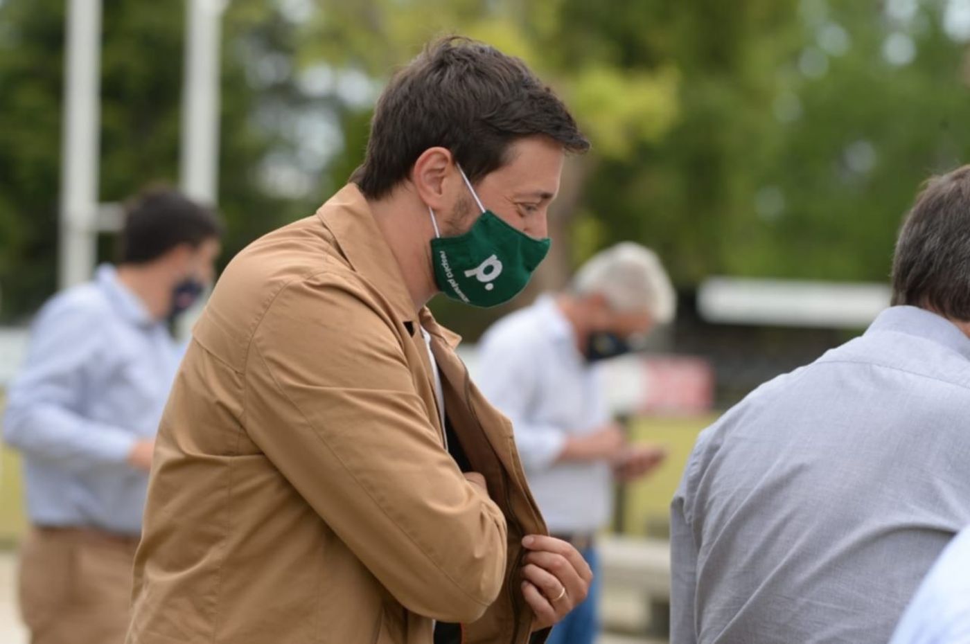 almuerzo de intendentes de Juntos por el Cambio Julio Garro en el club San Luis - almuerzo de intendentes de Juntos por el Cambio en el club San Luis de La Plata Yesa