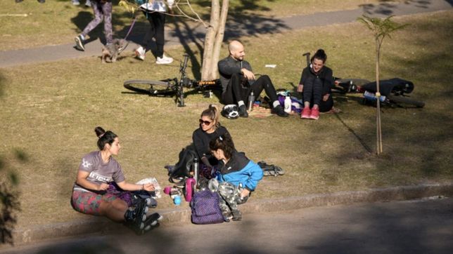 nubes, sol, humedad y maxima de 22°c: el clima del fin de semana en la plata
