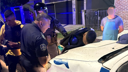 Persecución, tiros y detención: uno de los sospechosos tenía un chaleco antibalas de la Bonaerense