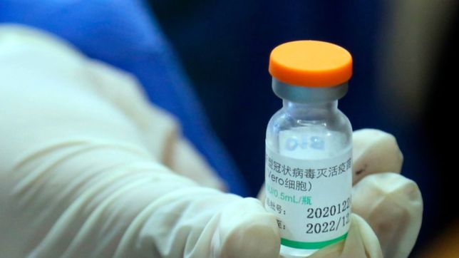 hoy llegan un millon de dosis de la vacuna sihopharm a argentina