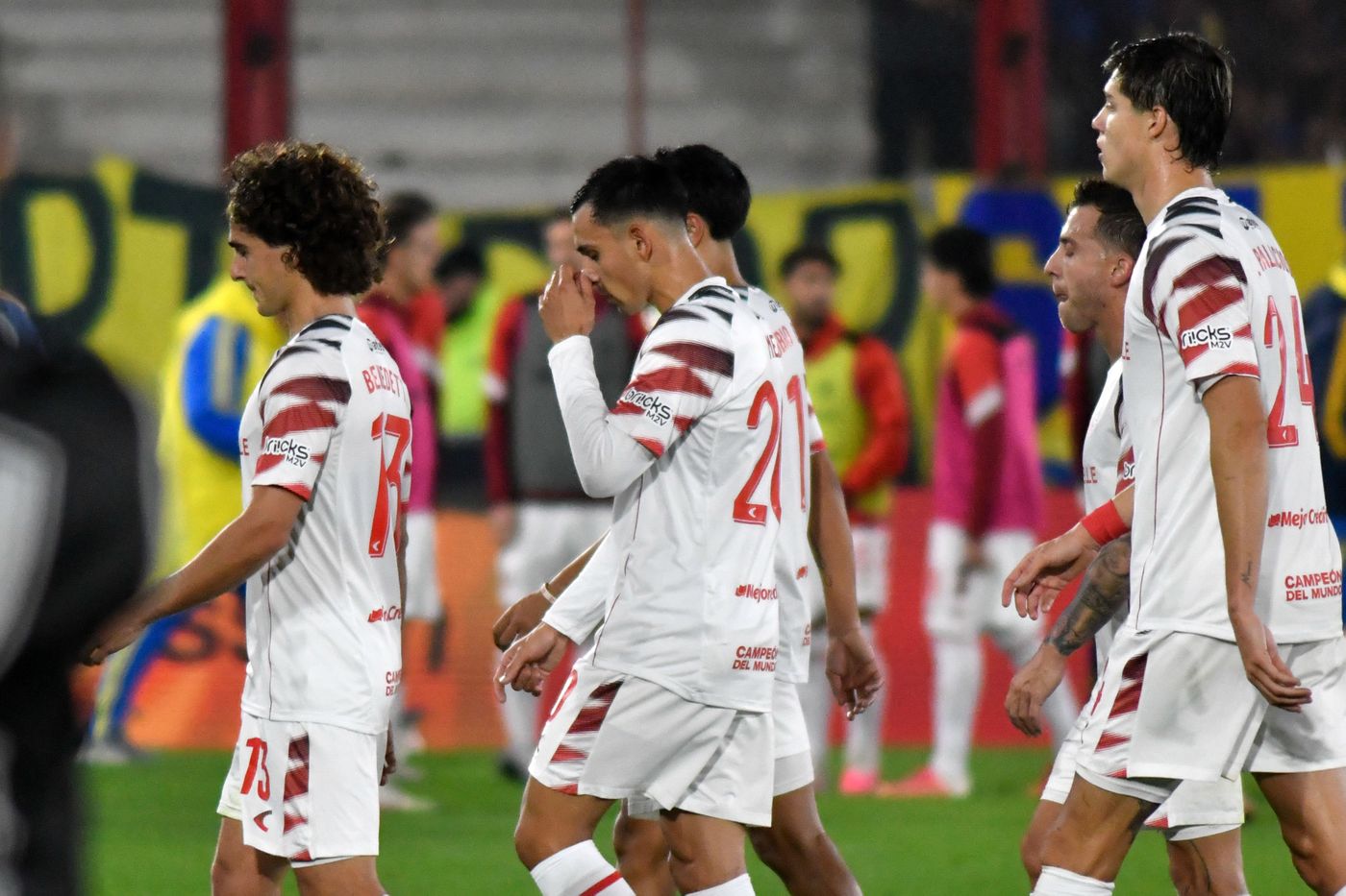 Estudiantes mostró una floja actuación contra Boca.