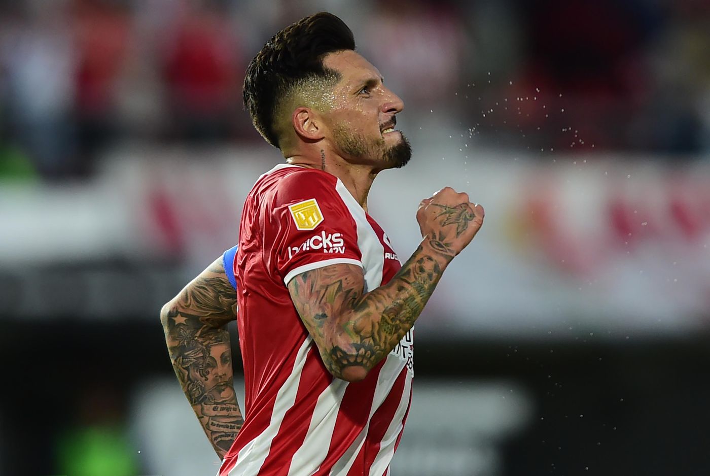 Estudiantes Rosario Central Sosa festejo gol 2.jpg