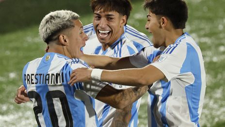 Con Pierani y Villalba, Argentina es semifinalista del Mundial Sub 20