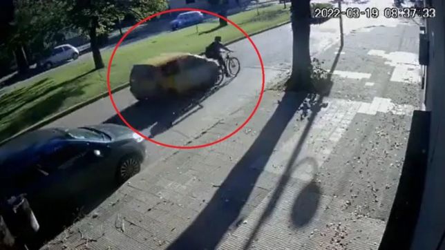 identificaron a la mujer que atropello a un ciclista en diagonal 79 y 64 y escapo