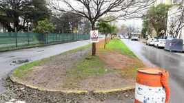 avanzan las obras en el parque saavedra y habra cortes en la zona durante los proximos dias