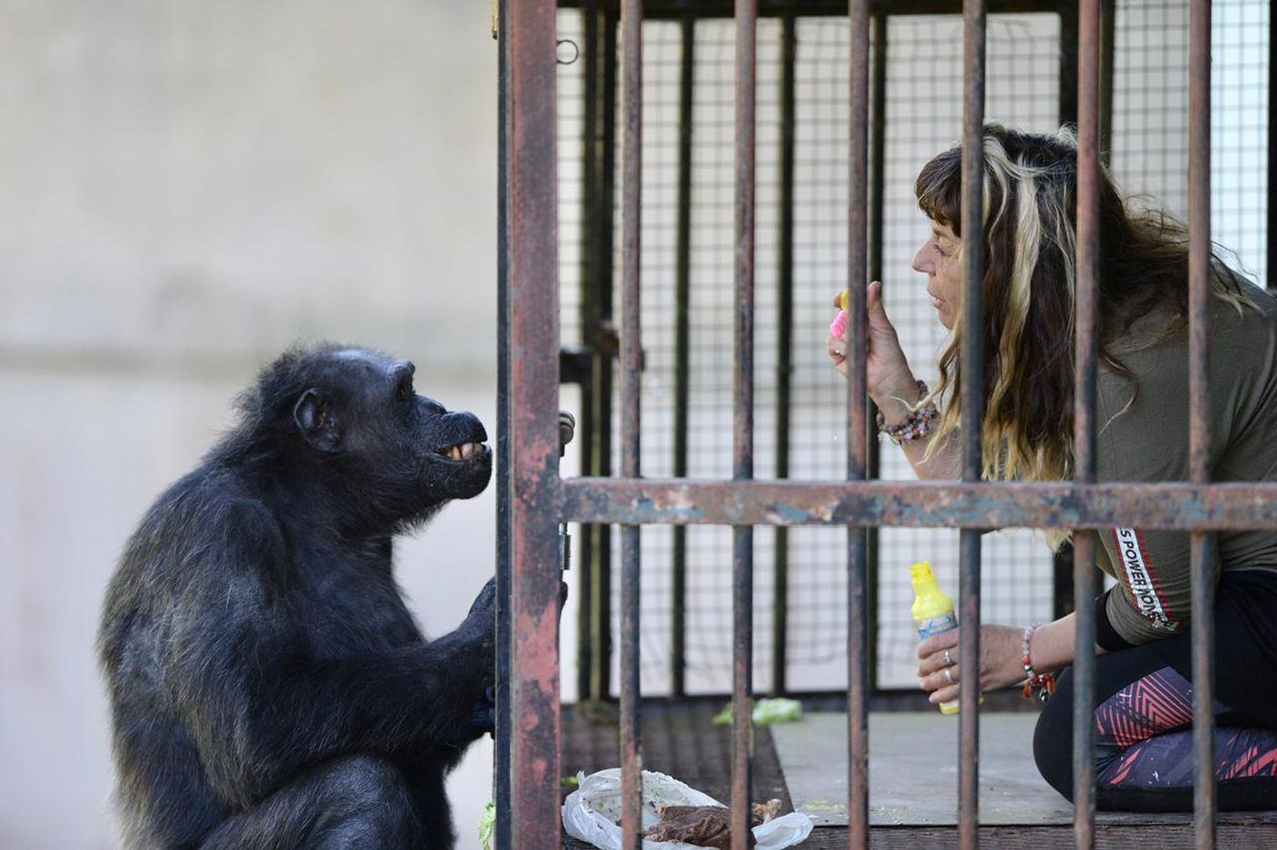 La tierna foto que comparti&oacute; una de las cuidadoras del ex Zool&oacute;gico de La Plata