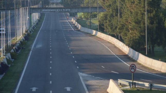 asi amanecieron las calles de la ciudad en el primer dia de cuarentena total por coronavirus