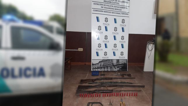 el secretario de seguridad de berisso denuncio a un vecino por amenazas: le hallaron un arsenal en la casa