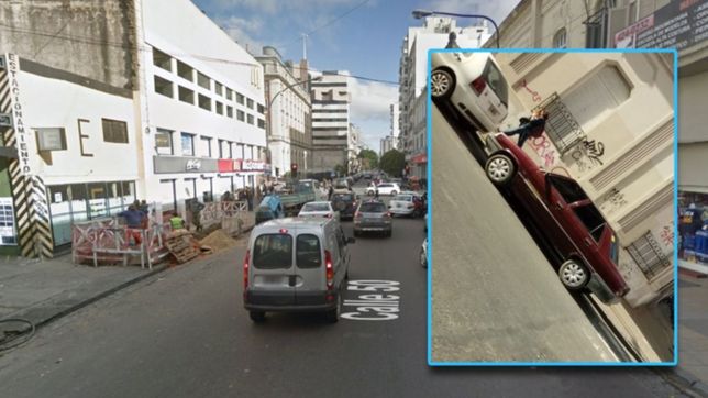 le robaron el auto en pleno centro platense y arranco una busqueda por las redes sociales