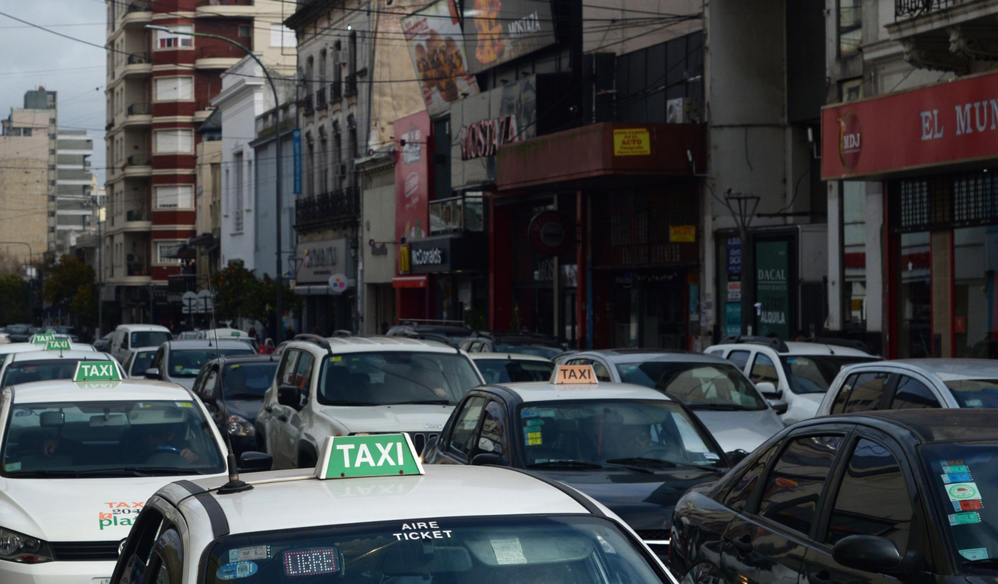 7 y 47, una de las calles m&aacute;s transitadas de la zona c&eacute;ntrica de La Plata