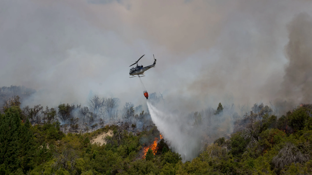 los incendios en la patagonia no cesan y desde la plata envian insumos para apoyar a los brigadistas