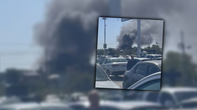 video: una gran nube negra puso en alerta a los vecinos de la zona norte de la plata