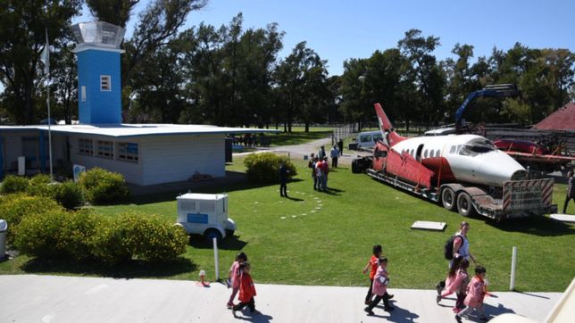 como es el nuevo avion que se sumo al paseo aeroportuario de la republica de los ninos