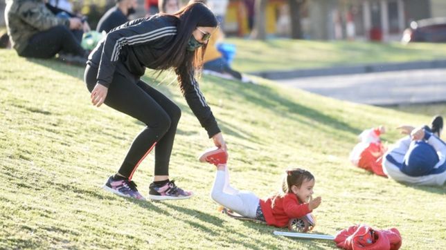 si nubes y con sol, miercoles fresco pero de buen tiempo en la plata