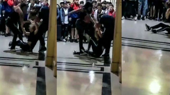 video: la fuerte pelea entre alumnas en el colegio albert thomas
