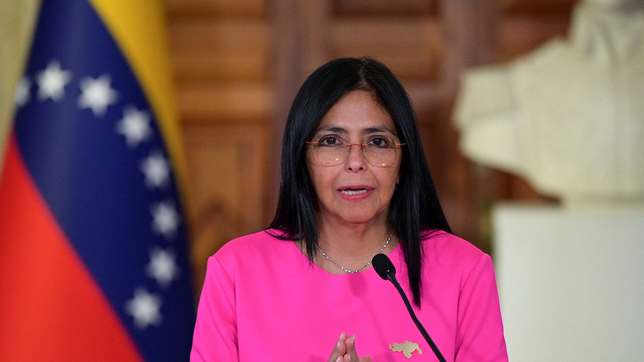 la vicepresidenta de venezuela respaldo a nicolas maduro: es el unico presidente