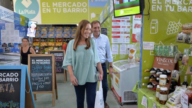 garro y vidal salieron de compras y recorrieron el punto fijo de el mercado en tu barrio