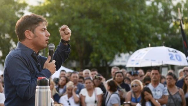 kicillof, grabois y ofelia fernandez realizaran una mateada en la plata