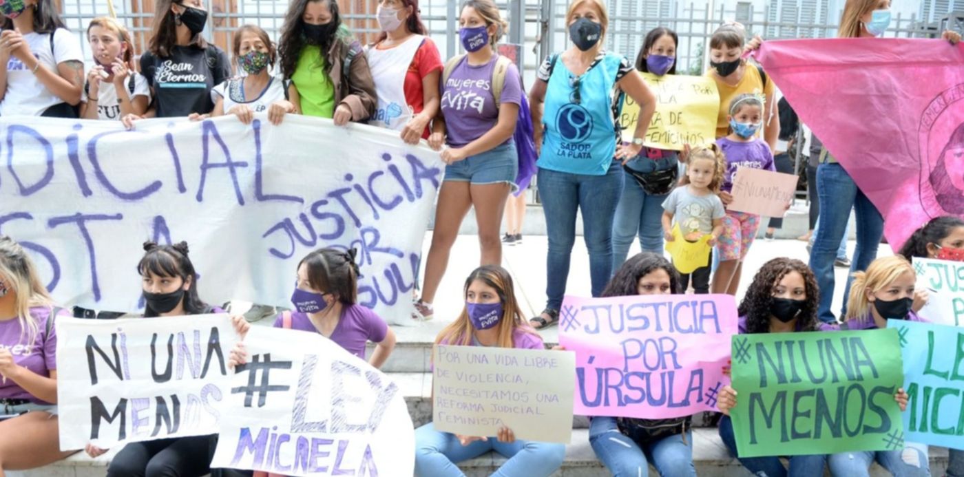 Ni una menos Marcha Úrsula Bahillo