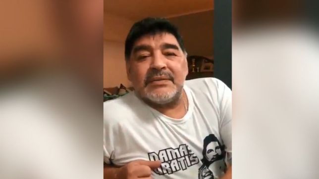 el dia que diego maradona le hablo a santiago ascacibar y repitio la frase: ?la pelota no se mancha?