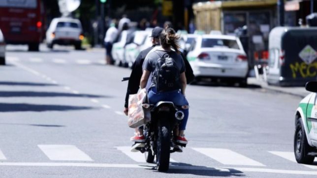 desde este fin de semana, a todos los que circulen sin casco se les secuestrara la moto