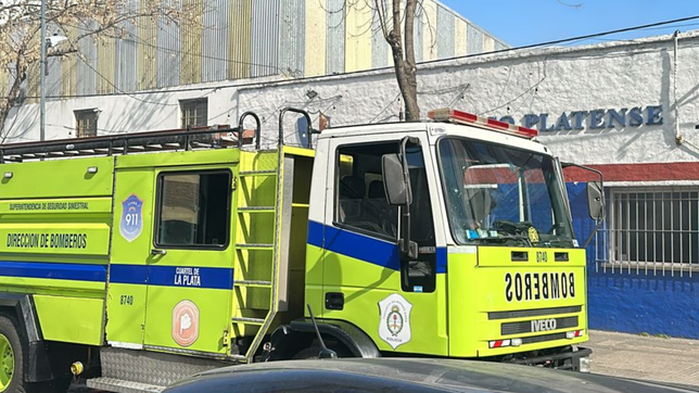 alarma por un principio de incendio en el club platense