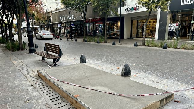 incertidumbre en calle 8 por el inicio de una serie de obras en pleno centro comercial