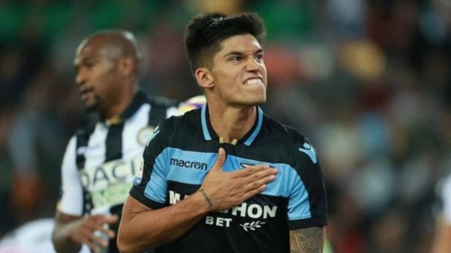 jaoquin correa marco un golazo para la derrota de la lazio en euorpa league