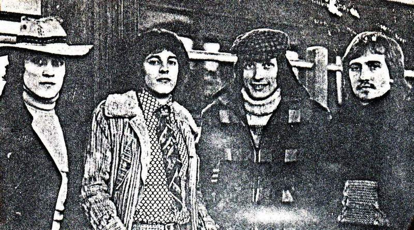 Los integrantes de la banda. 