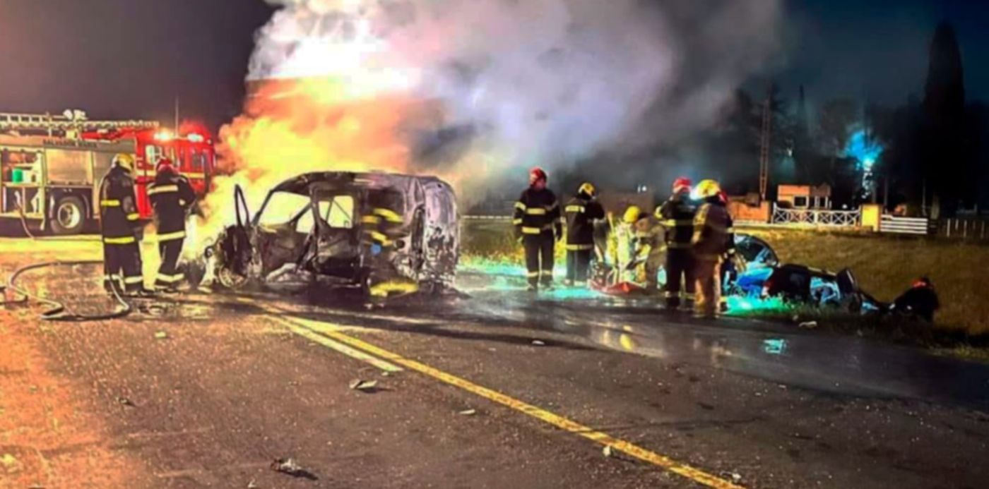 Accidente en la ruta 205