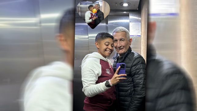 juan ramon veron esta en pareja con una ex futbolista 50 anos menor