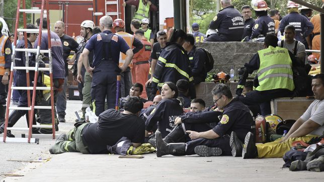 hallan otro cadaver entre los escombros del apart hotel dubrovnik de villa gesell