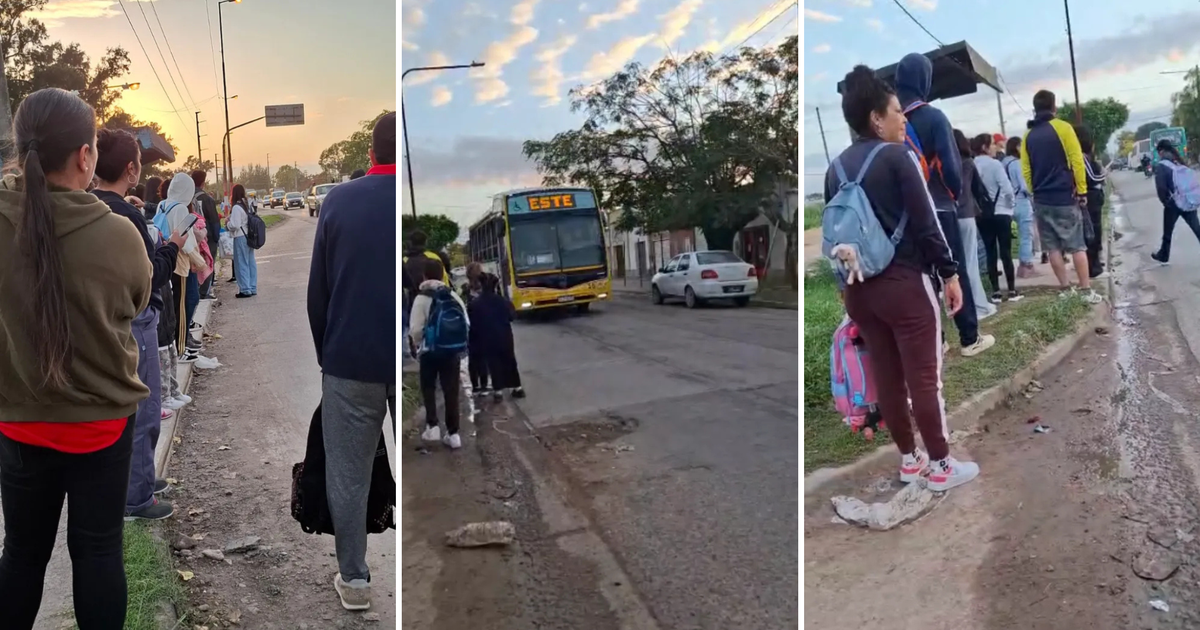 Vecinos de Villa Elvira denuncian demoras en el transporte público y ...