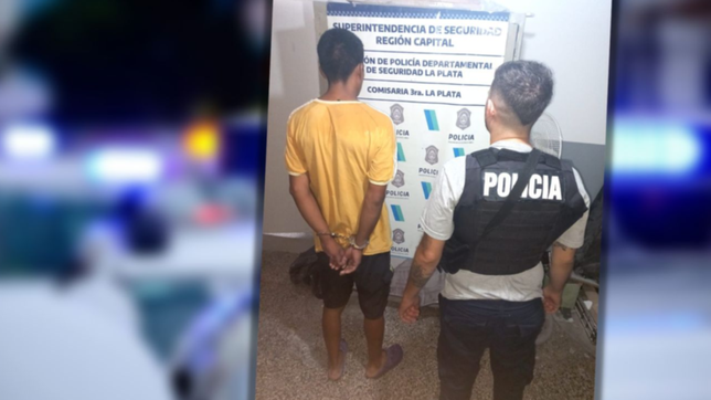 golpeo, amenazo y mantuvo secuestrada a su pareja durante dos dias en la plata