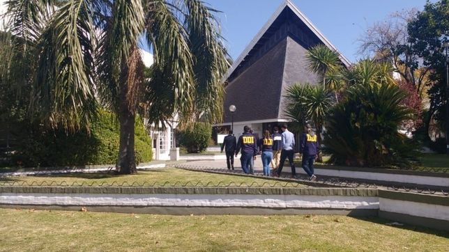 causa del cura lorenzo: la justicia hizo una inspeccion ocular en la parroquia de gonnet