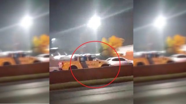 video: cinematografica persecucion policial a los tiros y en contramano