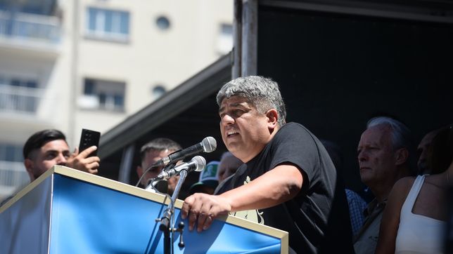 pablo moyano advirtio que esta mas cerca otro paro general contra javier milei