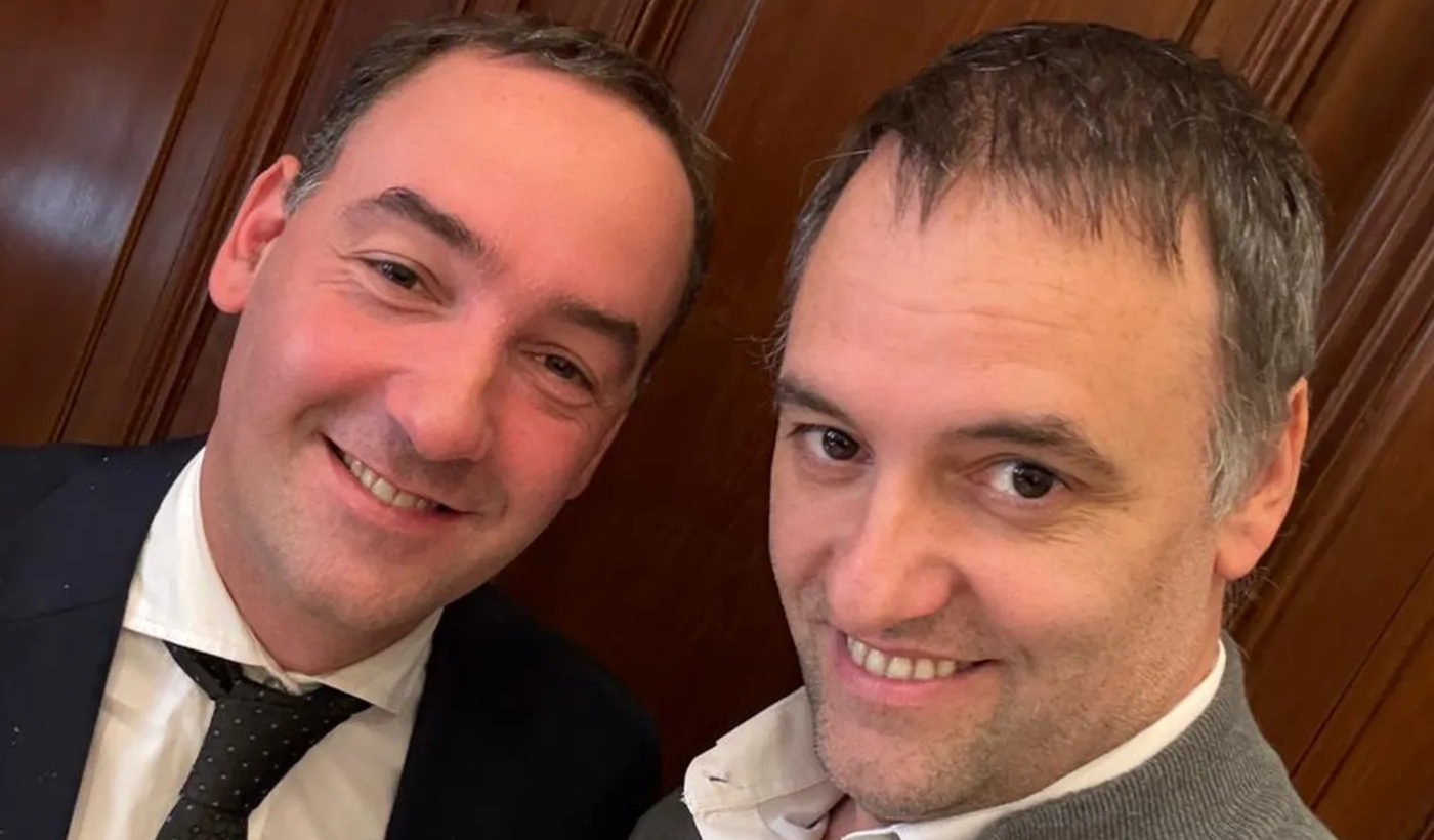 Francisco y Manuel Adorni