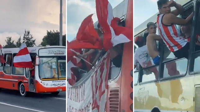 un centenar de micros protagonizaron la caravana de la ilusion de estudiantes