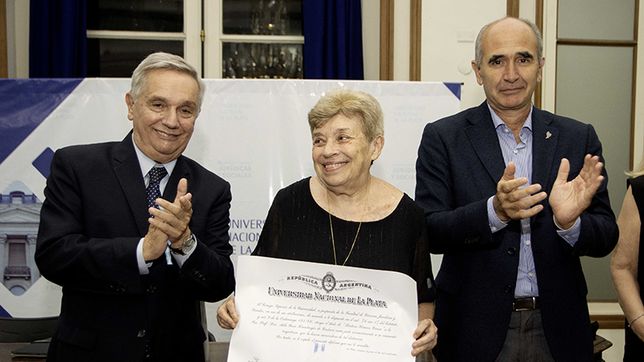 la unlp entrego el doctorado honoris causa a la reconocida jurista aida kemelmajer