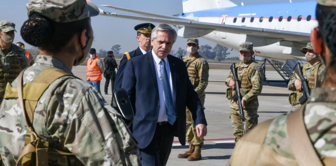 Alberto Fernández en el Día de la Independencia