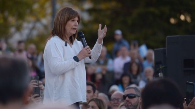 tropa local dividida y poca convocatoria en el desembarco de patricia bullrich en la plata