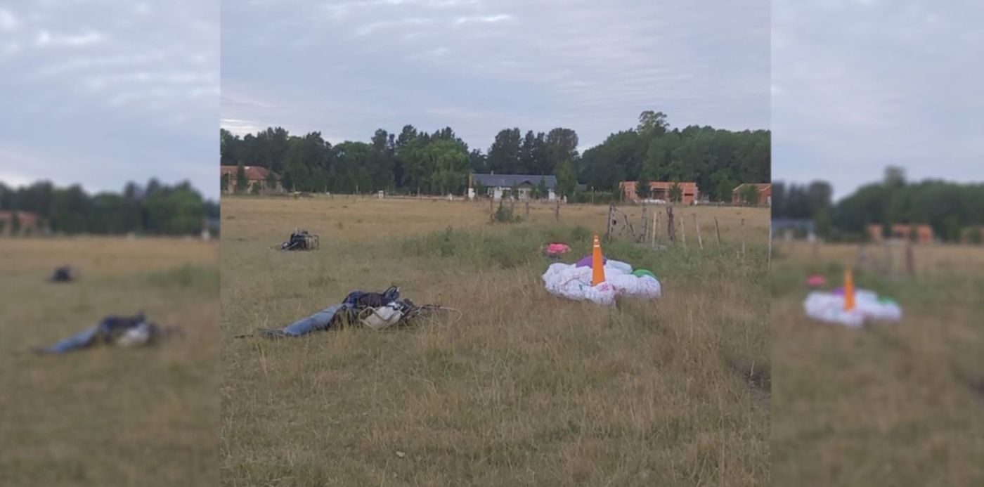 choque de parapentes